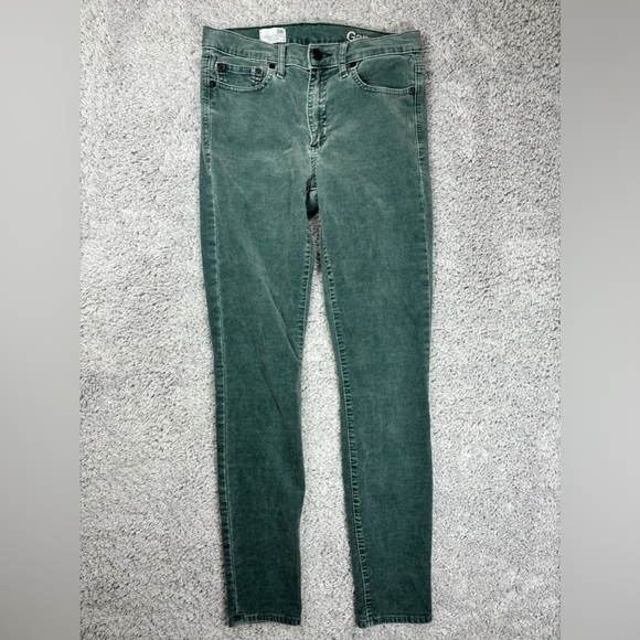 Gap Pants Womens 28 Modern Stretch Classic Skinny Corduroy Holidays Party Dinner - Picture 1 of 3